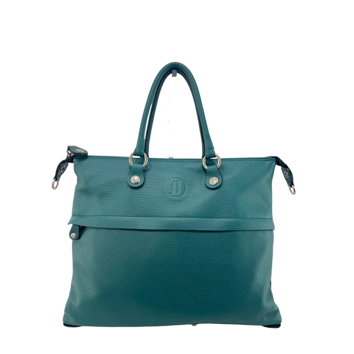 Small Leather Bag Teal