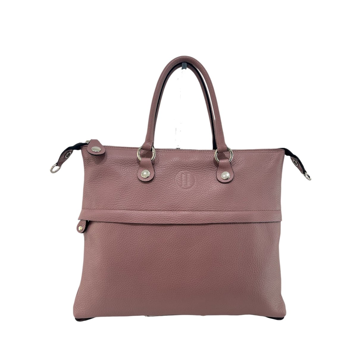 Small Leather Bag Brown/Rose