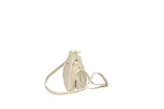 Griselda-Genuine Leather Crossbody Bag with Double Compartment – Made in Italy