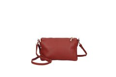 Griselda-Genuine Leather Crossbody Bag with Double Compartment – Made in Italy