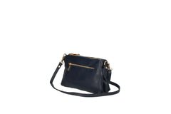 Griselda-Genuine Leather Crossbody Bag with Double Compartment – Made in Italy