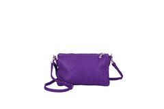 Griselda-Genuine Leather Crossbody Bag with Double Compartment – Made in Italy